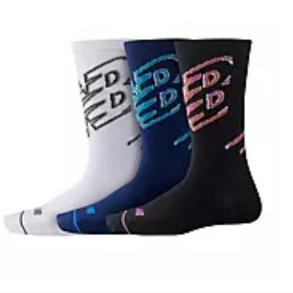 New Balance Multicolored Running Socks NWT - Picture 2 of 8